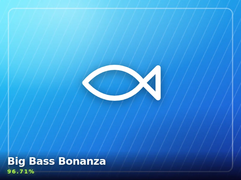 Big Bass Bonanza by Pragmatic Play — cover art