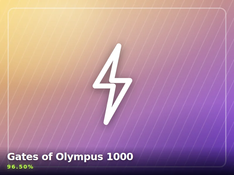 Gates of Olympus 1000 by Pragmatic Play — cover art