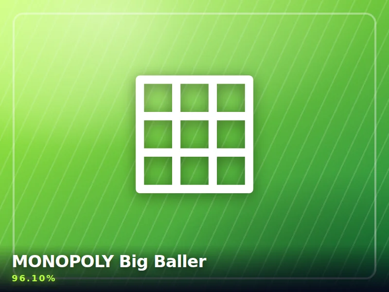 MONOPOLY Big Baller by Evolution — cover art