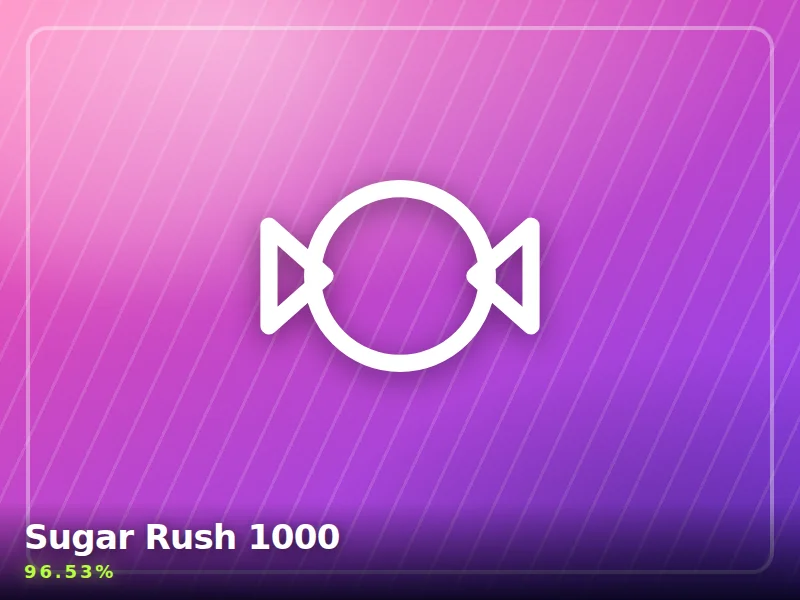 Sugar Rush 1000 by Pragmatic Play — cover art
