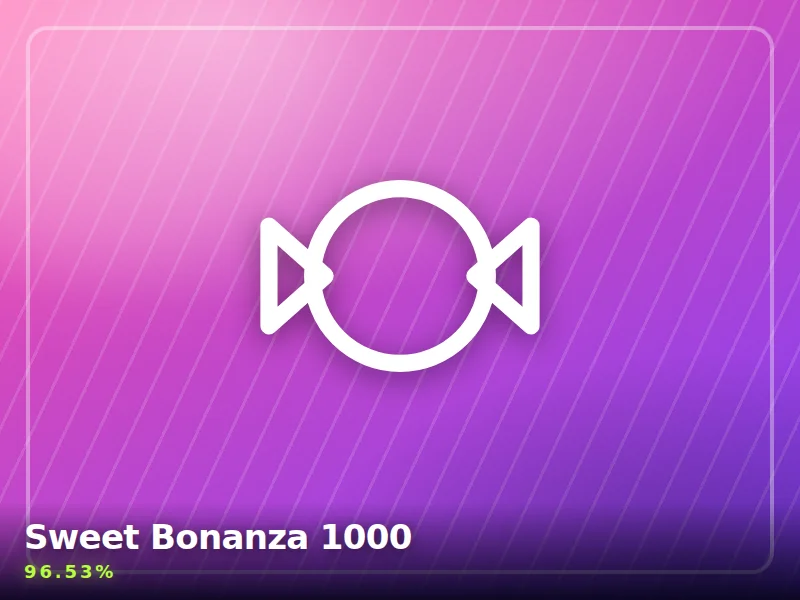Sweet Bonanza 1000 by Pragmatic Play — cover art