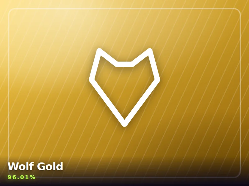 Wolf Gold by Pragmatic Play — cover art